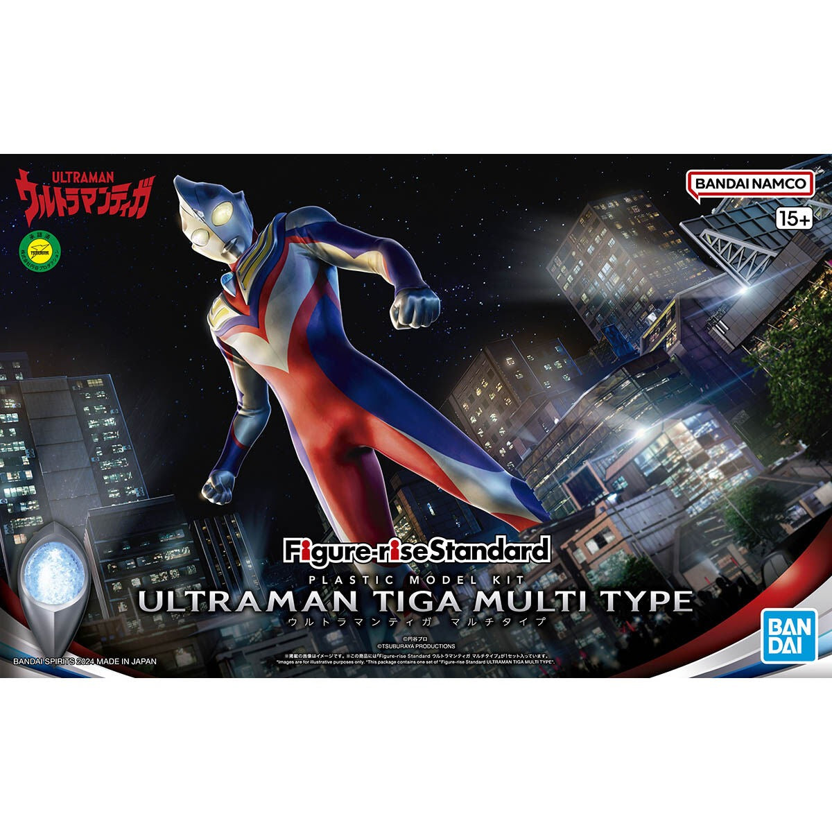 BANDAI Figure-rise Standard ULTRAMAN TIGA MULTI TYPE BANDAI Figure-rise Standard ULTRAMAN TIGA MULTI TYPE